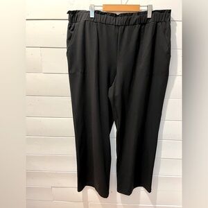 🖤 JOIE Relaxed Black Pants – Size XXL